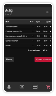 Ate.bg - электронное QR меню для вашего ресторана